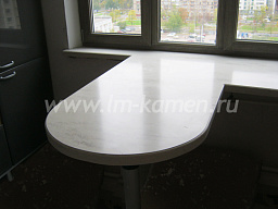 Барная стойка для маленькой кухни Corian Linen